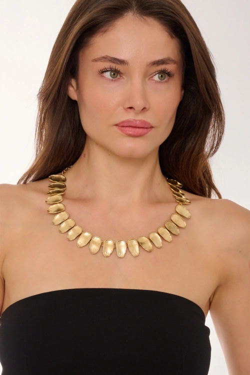 Kiraz Gold Plated Necklace