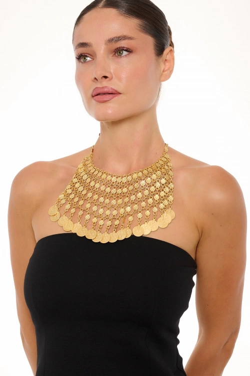 Kiraz Gold Plated Necklace