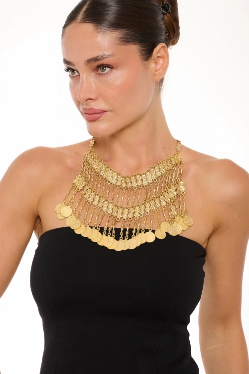 Kiraz Gold Plated Necklace