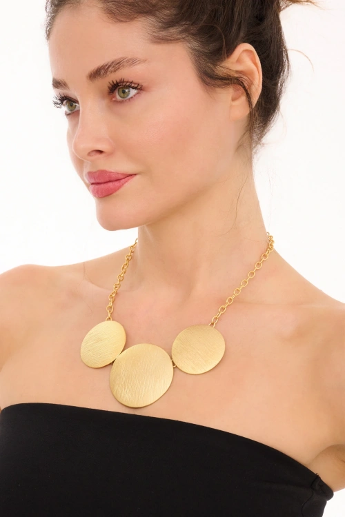Kiraz Gold Plated Necklace