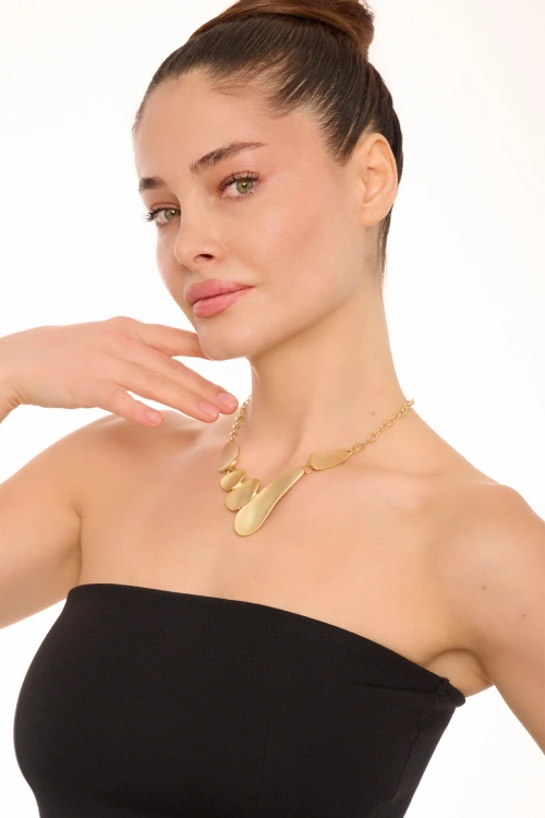 Kiraz Gold Plated Necklace