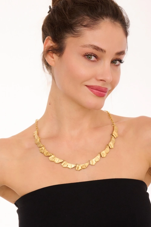Kiraz Gold Plated Necklace