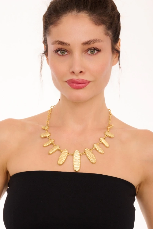 Kiraz Gold Plated Necklace
