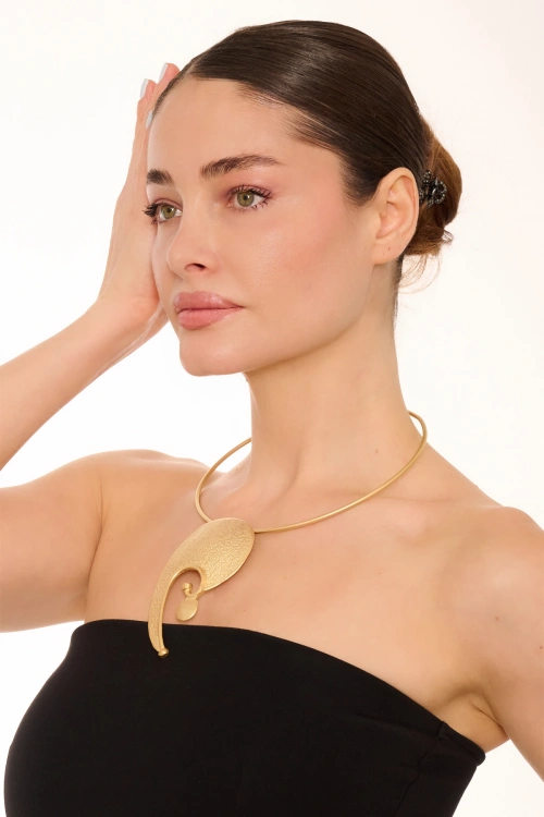 Kiraz Gold Plated Necklace