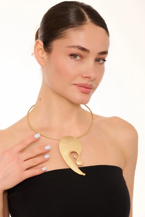 Kiraz Gold Plated Necklace
