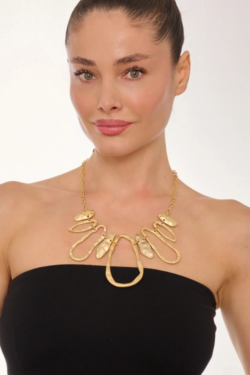 Kiraz Gold Plated Necklace