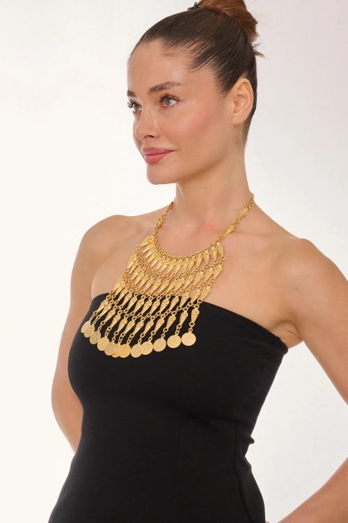 Kiraz Gold Plated Necklace