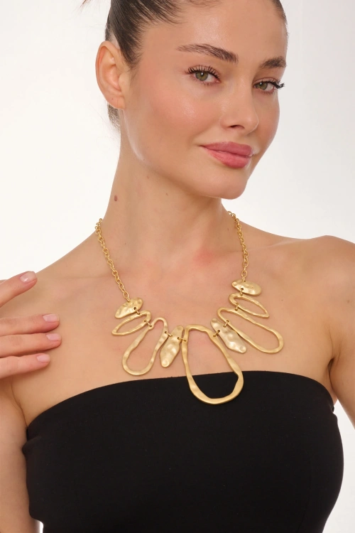 Kiraz Gold Plated Necklace