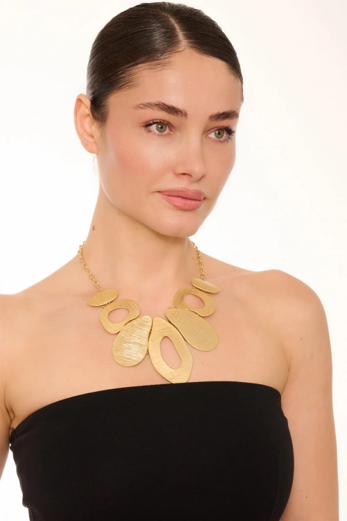 Kiraz Gold Plated Necklace