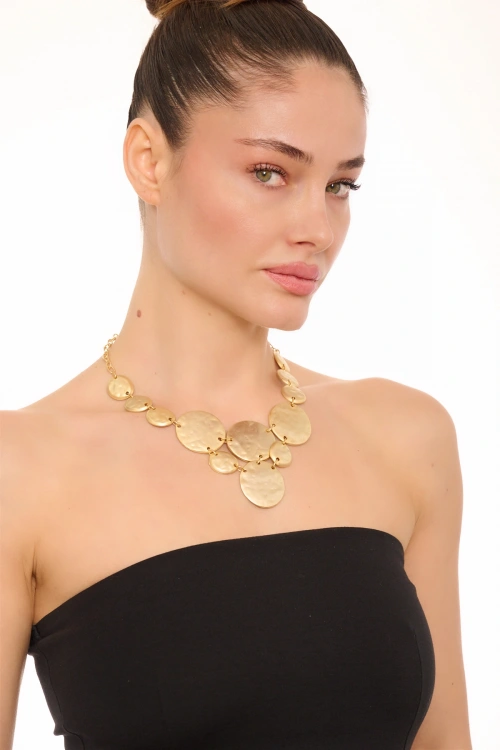 Kiraz Gold Plated Necklace