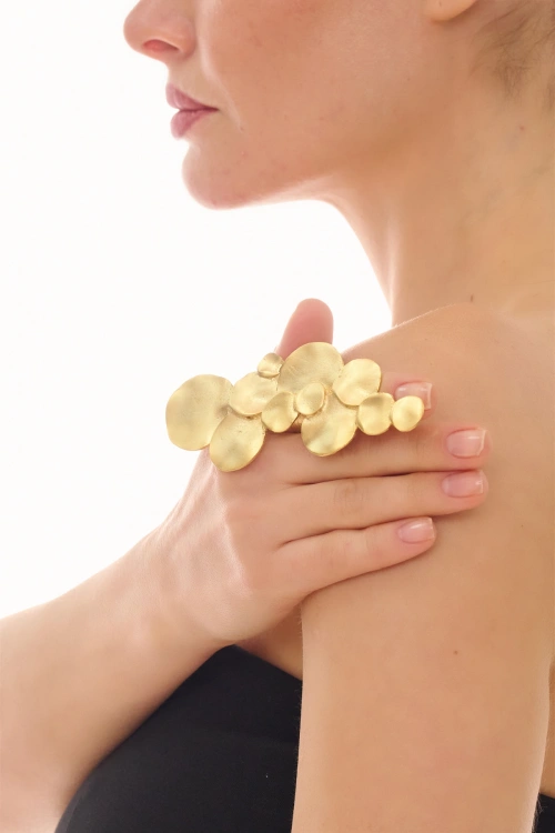 Kiraz Gold Plated Ring