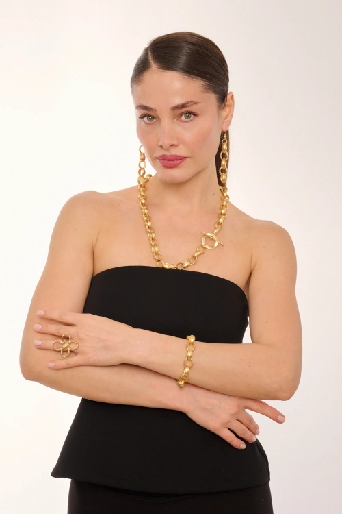 Kiraz Gold Plated Set