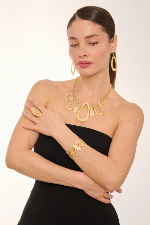 Kiraz Gold Plated Set