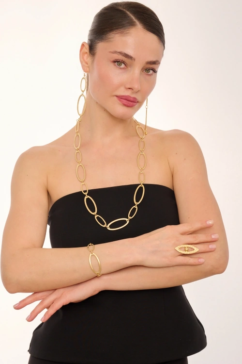 Kiraz Gold Plated Set