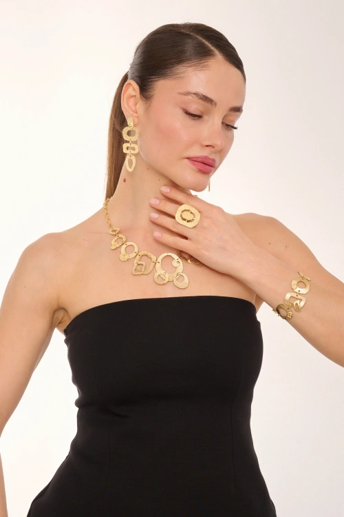 Kiraz Gold Plated Set