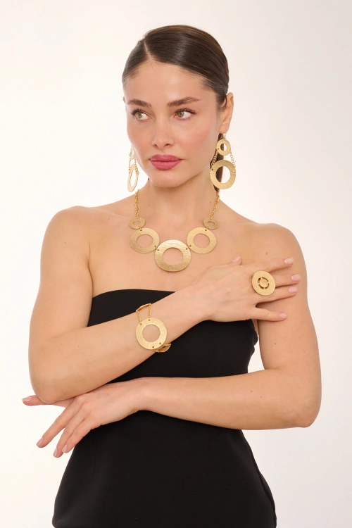 Kiraz Gold Plated Set