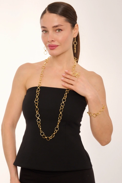 Kiraz Gold Plated Set