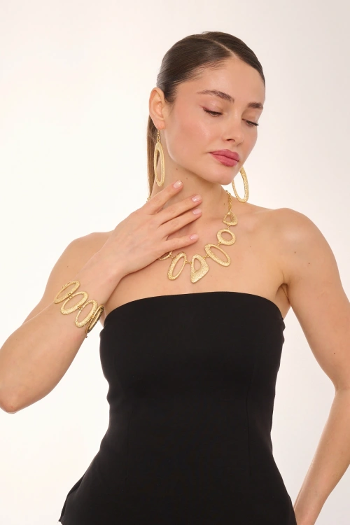 Kiraz Gold Plated Set