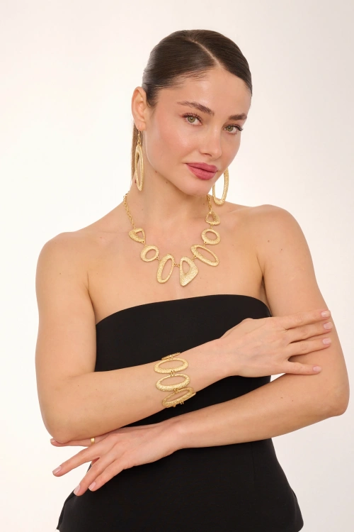 Kiraz Gold Plated Set