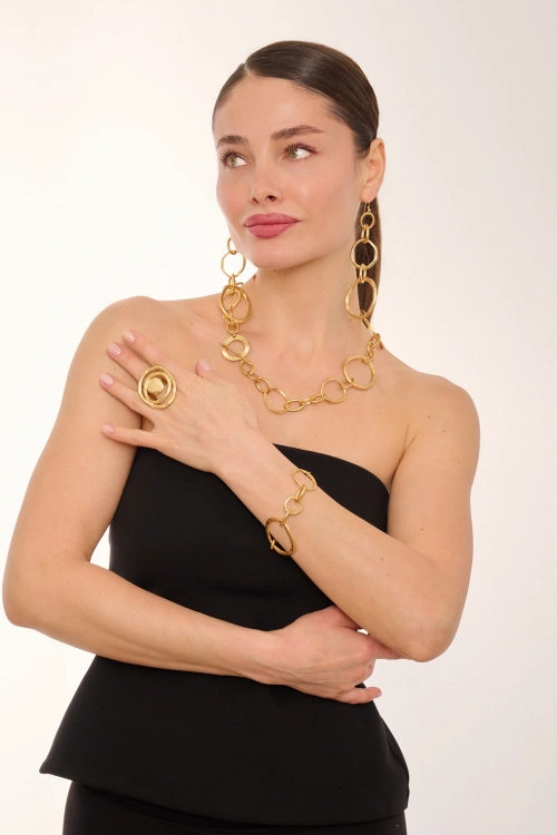 Kiraz Gold Plated Set