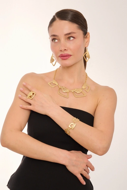 Kiraz Gold Plated Set