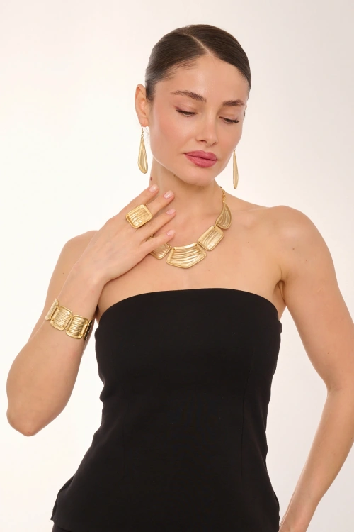 Kiraz Gold Plated Set