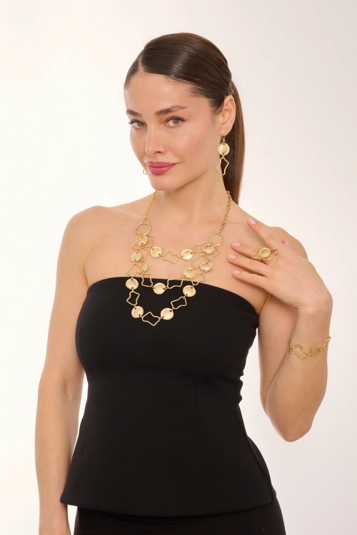 Kiraz Gold Plated Set