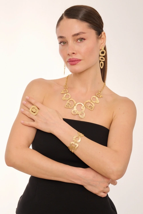 Kiraz Gold Plated Set