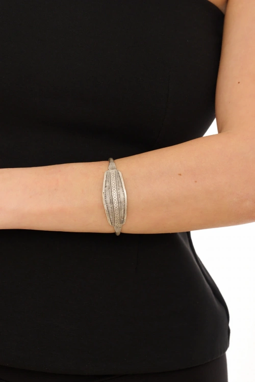 Kiraz Silver Plated Bracelet