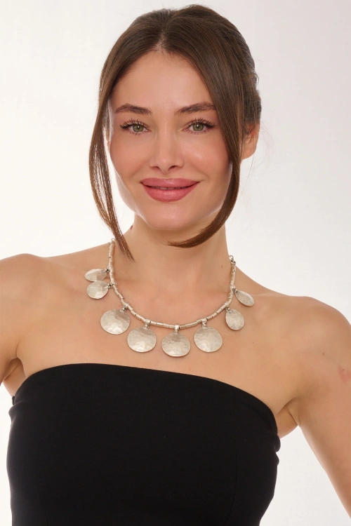 Kiraz Silver Plated Necklace