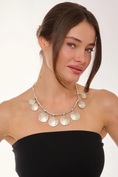 Kiraz Silver Plated Necklace