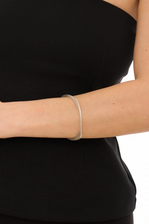 Kiraz Silver Plated Square Bracelet