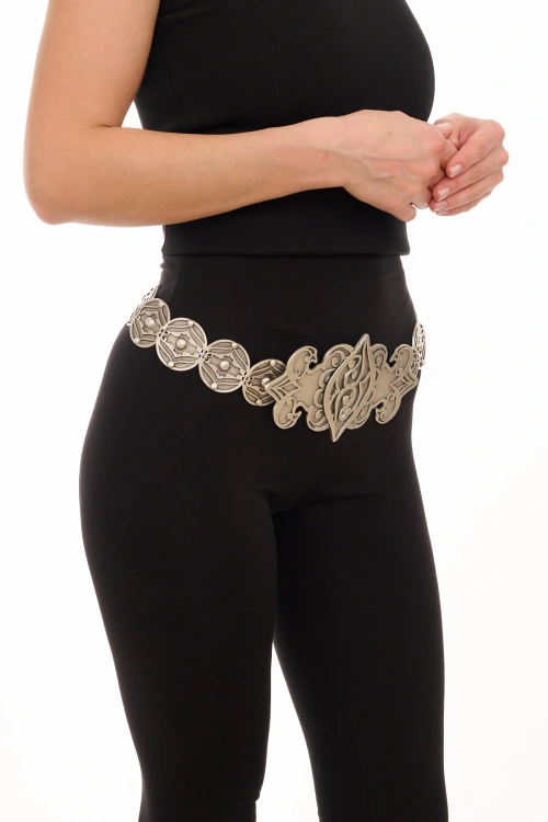 Kiraz Silver Plated Belt