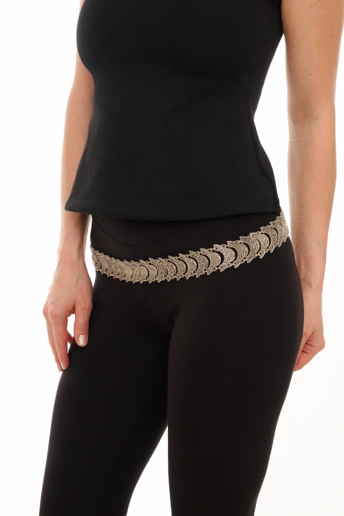 Kiraz Silver Plated Belt
