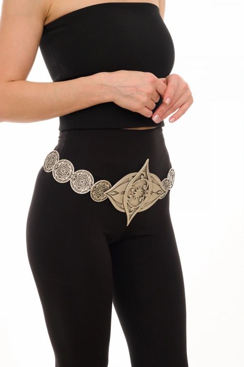Kiraz Silver Plated Belt