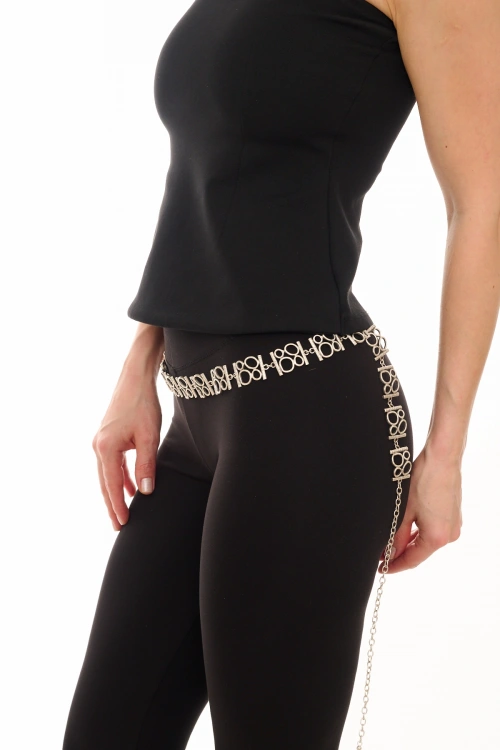 Kiraz Silver Plated Belt