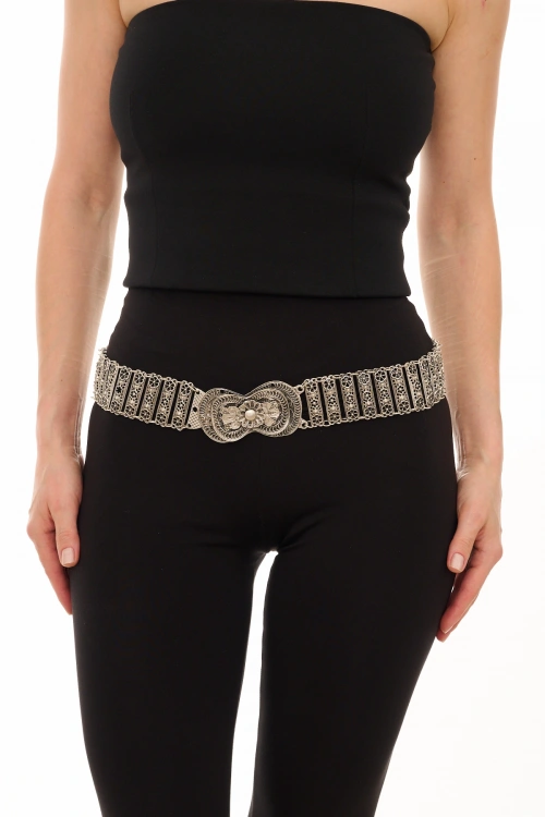 Kiraz Silver Plated Belt