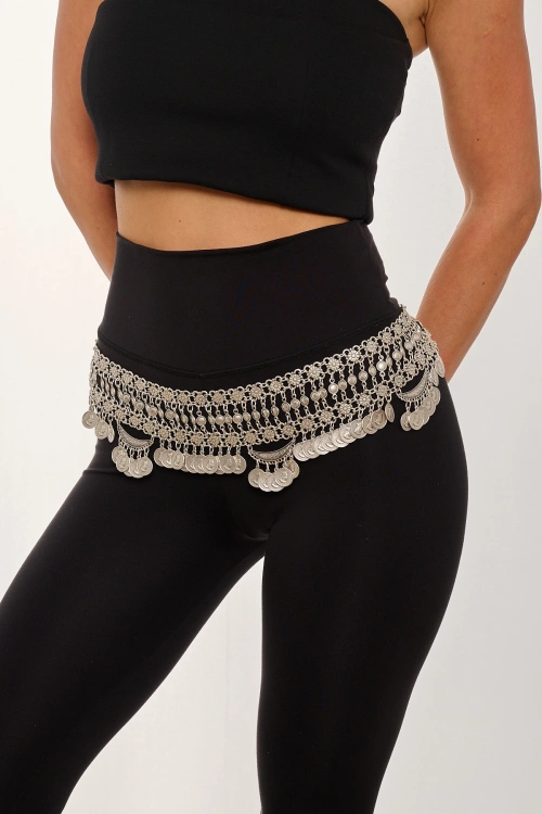 Kiraz Silver Plated Belt