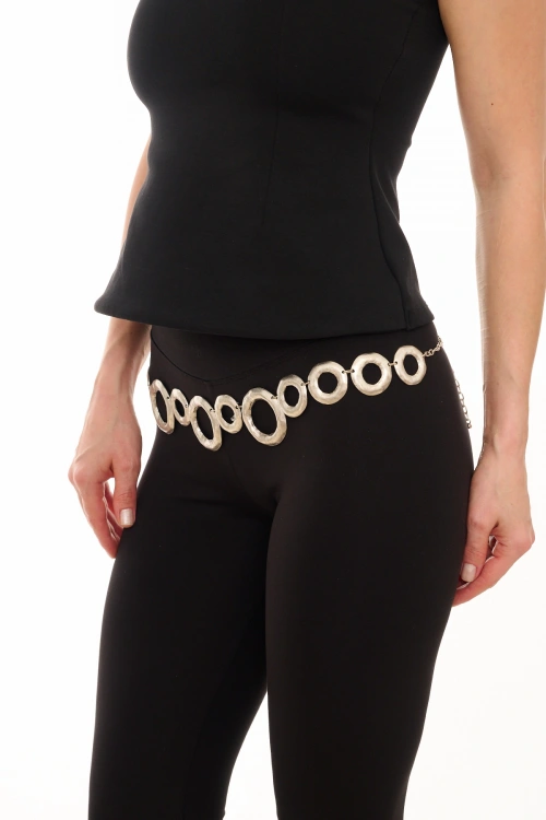 Kiraz Silver Plated Belt