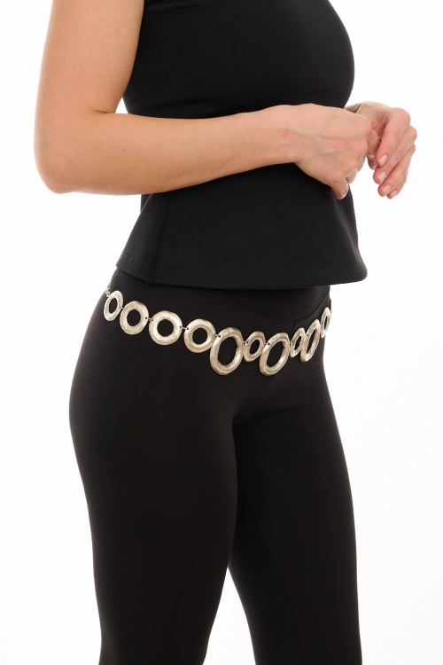 Kiraz Silver Plated Belt