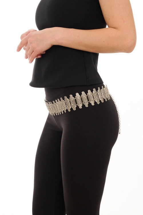 Kiraz Silver Plated Belt