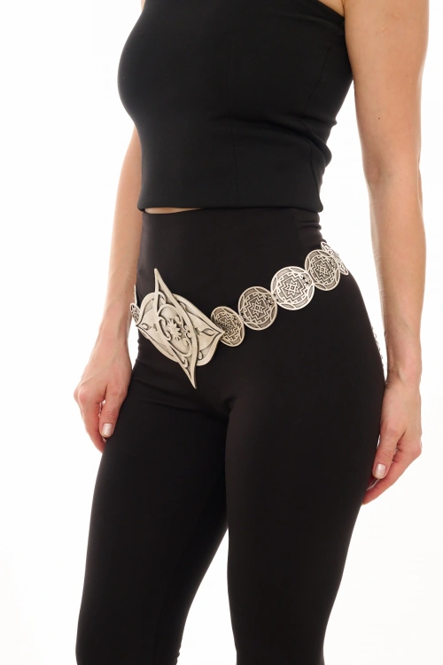 Kiraz Silver Plated Belt