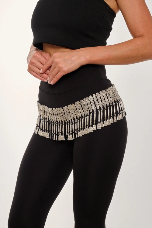 Kiraz Silver Plated Belt