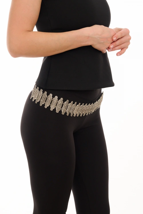 Kiraz Silver Plated Belt