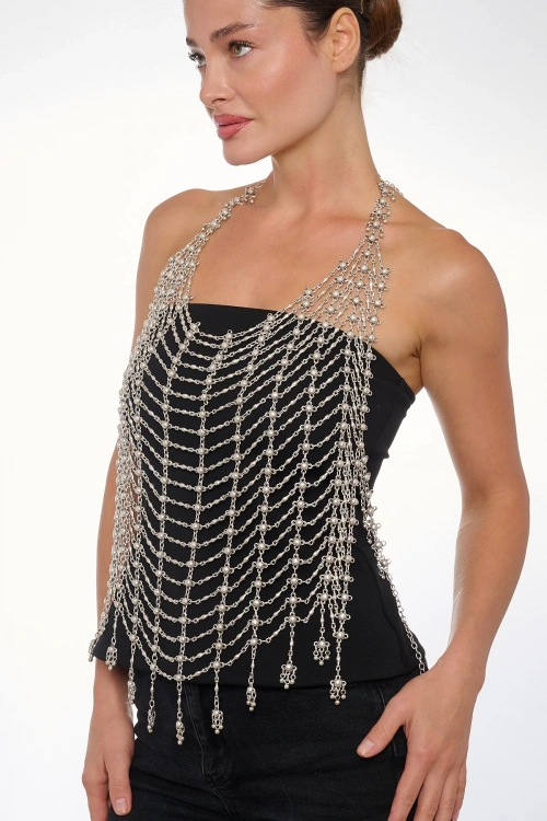 Kiraz Silver Plated Body Accessory