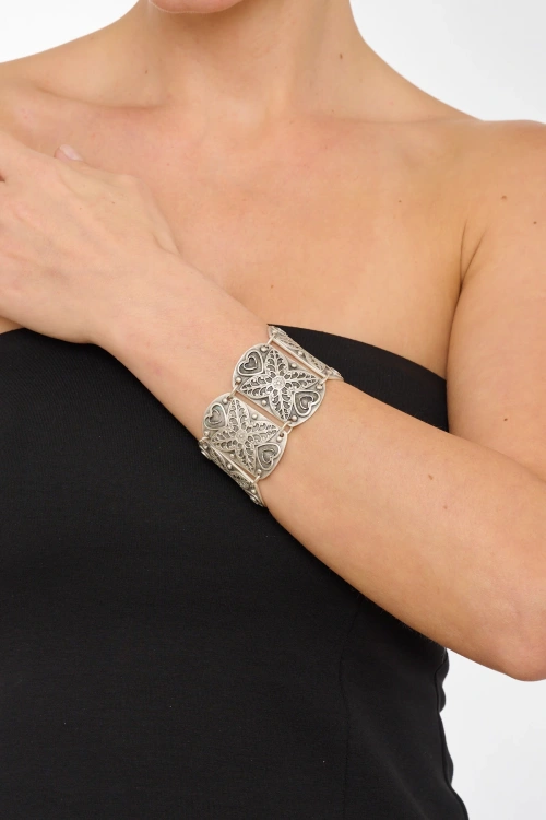 Kiraz Silver Plated Bracelet