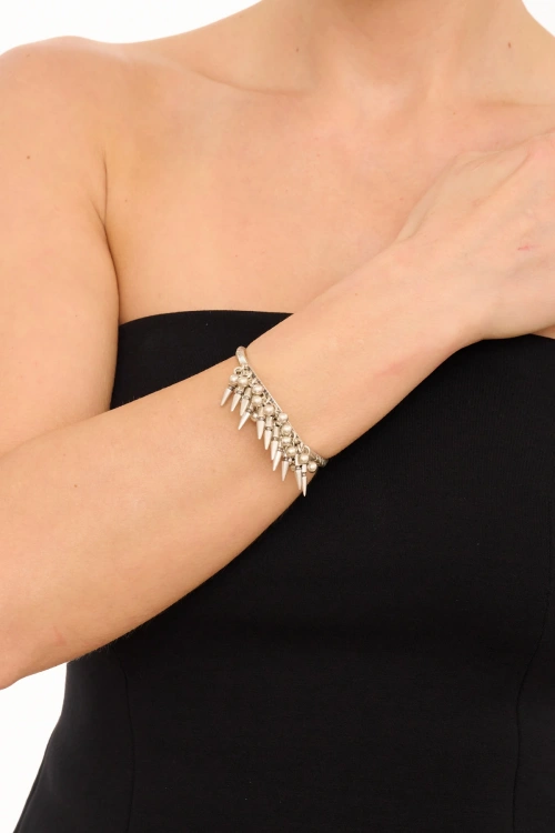 Kiraz Silver Plated Bracelet