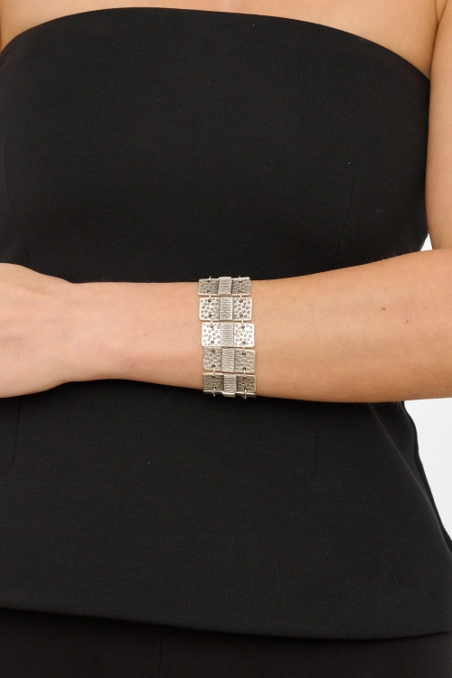 Kiraz Silver Plated Bracelet