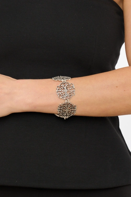 Kiraz Silver Plated Bracelet