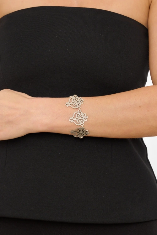Kiraz Silver Plated Bracelet